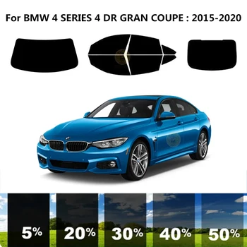 Предварительно Обработанная нанокерамика car UV Window Tint Kit Автомобильная Оконная Пленка Для BMW 4 СЕРИИ F36 4 DR GRAN COUPE 2021-2024