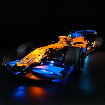 Комплект светодиодной подсветки Kyglairng для строительных блоков модели гоночного автомобиля 42141 McLarened F1 Formula 1 (в комплект входит только подсветка)