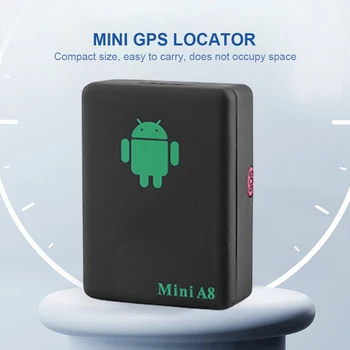 Мини-локатор Водонепроницаемый Портативный GPS-локатор для отслеживания в реальном времени Мини-устройство позиционирования с питанием от USB Pet Kids Smart Finder 400 мАч