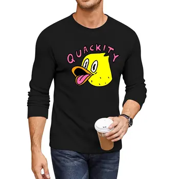 Новая торговая марка Quackity Habibi Duck, Подарки Quackity Для фанатов, Для Мужчин и Женщин, Длинная футболка на День Святого Валентина