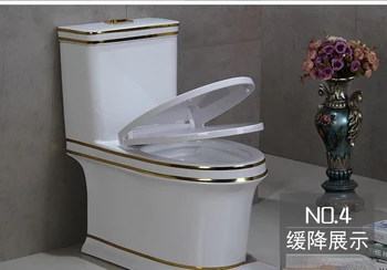 Красочный туалет для комбинезонов, Новый Золотой Унитаз Golden Edge в европейском стиле, с трещинами, Золотой Унитаз Роскошного цвета, золотой Унитаз