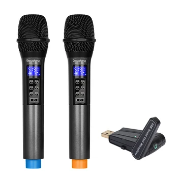 Biner W4 Usb Профессиональный сверхвысокочастотный беспроводной микрофон Портативный Беспроводной ручной конференц-микрофон для выступлений на сцене