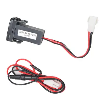 для Автомобильного Зарядного Устройства с Двумя USB-Аудиосистемами Светодиодный USB-Вход Для Телефона
