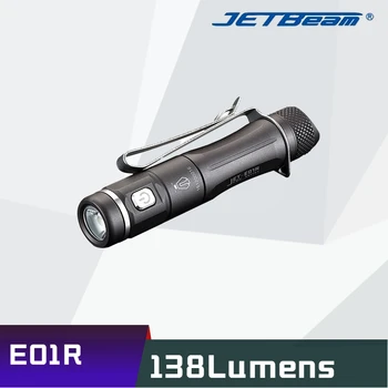 JETBeam E01R LED Lantren 135 люмен CREE XP-G2 LED USB Перезаряжаемый Trcoh Light Портативный светодиодный фонарик