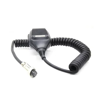 Ручной динамик с микрофоном MC-43S Круглый 8-контактный для двусторонней рации Kenwood Walkie Talkie TS-480HX TM-231