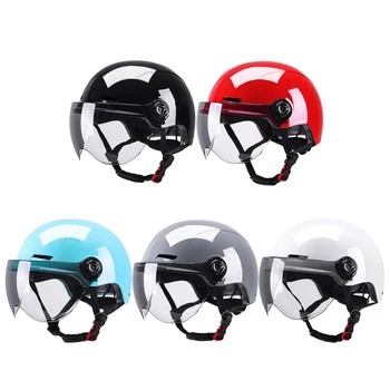 Шлем Электромобиля для Взрослых с Вентиляционным Отверстием Защитная Шляпа Для Скутера Регулируемая Каска Для Электромобиля, Моющаяся для Наружного Оборудования