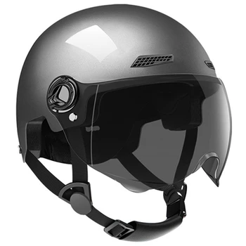 Легкий мотоциклетный полушлем Capacete, Автоцикл, электромобиль, аварийные шлемы для мотокросса, защитный головной убор