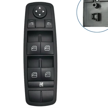 Черная кнопка включения стеклоподъемника в автомобиле для 2518200110 Mercedes W164 ML GL R Class