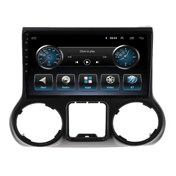 Автомобильный Радио Мультимедийный Видеоплеер Для Jeep Wrangler 3 JK 2010-2018 Головное Устройство 4G WiFi Bluetooth DSP Android 12 Камера