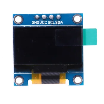 SSD1306 Небольшой OLED-дисплейный модуль 0,96 дюйма 128x64 пикселей OLED-дисплейный модуль 3,3-5V I2C IIC для R3/Raspberry Pi/Mega
