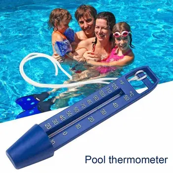 Прочная измерительная гидромассажная ванна, легко считываемый термометр для плавающей воды, Плавающий бассейн, Термометр