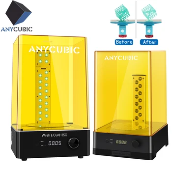 ANYCUBIC Wash & Cure 2.0 / Wash & Cure Plus Для 3D-принтера Модель мойки и отверждения 2-в-1 для Photon Mono X / Photon M3 MAX