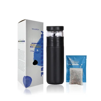 SOUDRON outdoor sport filter стакан для воды Энергетическая керамическая плитка бутылка для слабощелочной воды