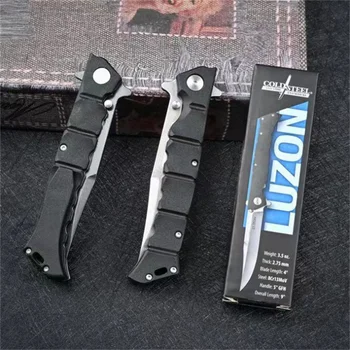 Новый складной нож Cold Steel 20NQL Luzon Flipper Blade Outdoor Tactical Pocket Survival Camping Knives Мультитул EDC Ручные инструменты