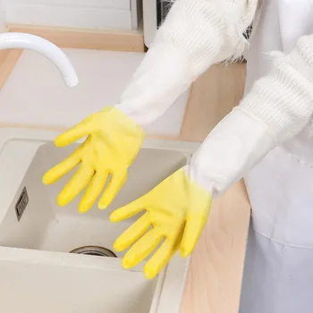Силиконовые перчатки для чистки посуды Перчатки для мытья посуды Скруббер Губка для мытья посуды Резиновые Перчатки Чистящие средства