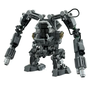 Строительные блоки робота MOC Matrix APU, Классический научно-фантастический фильм, Механическая машина, модель монстра из кирпича, детская игрушка, подарок на день рождения