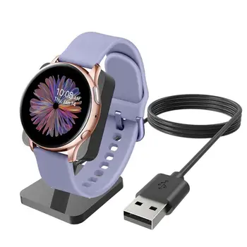 Кабель зарядного устройства для умных часов Samsung Watch 5Pro 5 4 3 USB-кабель для зарядки смарт-часов, док-станция для зарядного устройства, Аксессуары для умных часов