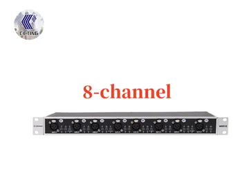 Профессиональный 8-канальный разветвитель сигнала Alctron, 8-канальная поддержка одновременного использования нескольких устройств, аттенюатор, подъем заземления