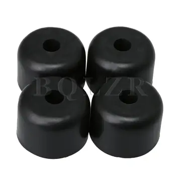 20xBQLZR диаметром 50 мм, высотой 35 мм, черная пластиковая круглая мебельная ножка диаметром 6 мм, отверстие для стола