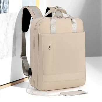 Женские рюкзаки с USB-аккумулятором, 15,6/17,3-дюймовый рюкзак для ноутбука, Большой емкости, водонепроницаемые компьютерные рюкзаки для бизнеса в путешествиях