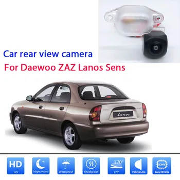 Ночное Видение Водонепроницаемая HD CCD Камера Заднего Вида Камера Заднего Вида Автомобильная Резервная Камера HD CCD Автомобиль Для Daewoo ZAZ Lanos Sens