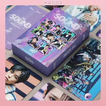 KAZUO 55 шт., альбом StrayKids THE SOUND, Lomo Card, Фотокарточки Kpop, серия открыток