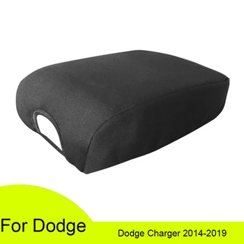 Изготовленная на заказ Оригинальная крышка коробки для автомобильного подлокотника для Dodge Charger 2011-2019, Дышащая ткань, Отделка крышки автоматического подлокотника, Крышка центральной консоли